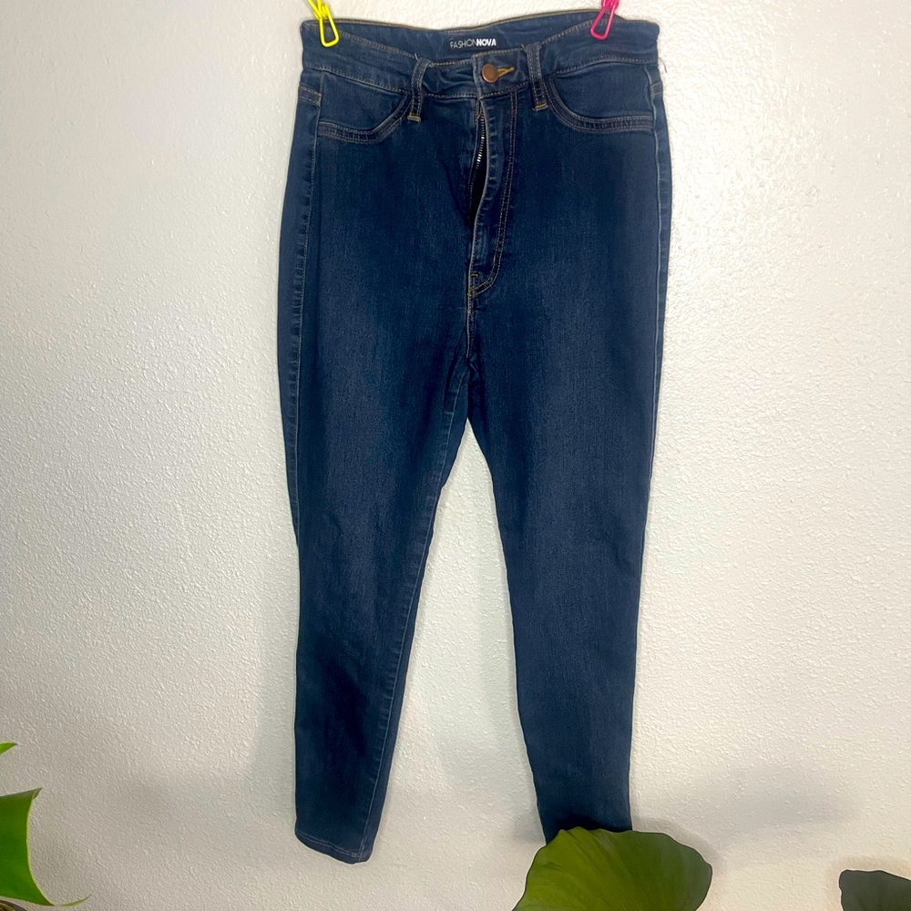 Fashion nova high-rise skinny jean